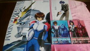 ☆機動戦士ガンダムSEED&DESTINYファンディスクSUPER NOVA１＆２＋☆ 劇場版ガンダムSEED FREEDOMポスター＋☆DESTINYイラストBOOK♪未使用