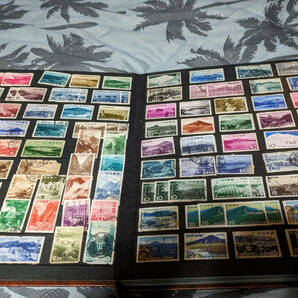 古い切手 コレクション スクラップブック 消印あり 使用済みありの画像8