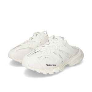 【新品】 バレンシアガ BALENCIAGA 653814 W3CP3 9000 トラックミュール シューズ ホワイト 41