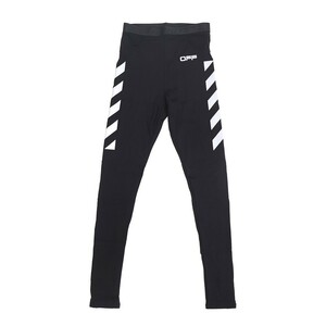 オフホワイト レギンス OMVG002R20G50019 1091 RUNNING LEGGINGS メンズ ブラック スポーツウェア スパッツ 新品 1091 3