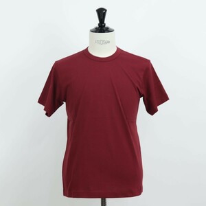 【新品】コムデギャルソン FJ T016 W22 Tシャツ 4/BURGUNDY S