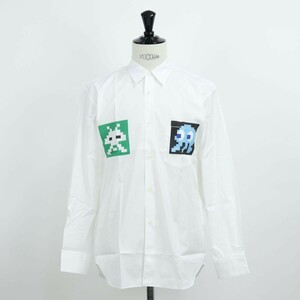 【新品】コムデギャルソ FJ B028 W22 WHITE シャツ メンズ 1/WHITE S