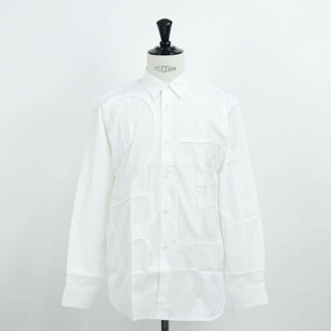 【新品】コムデギャルソン FJ B008 W22 シャツ メンズ 2/WHITE M