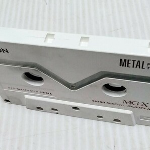 当時物 メタルカセットテープ DENON MG-X 60 メタルテープ カセットテープ 使用済み 中古の画像5