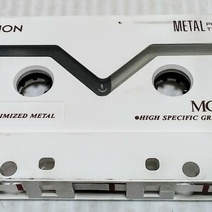 当時物 メタルカセットテープ DENON MG-X 60 メタルテープ カセットテープ 使用済み 中古の画像7