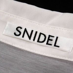 USED美品【SNIDEL】シアーシャツワンピース スナイデルの画像6