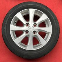 バリ溝。三菱純正 14インチ×4.5J+46 PCD100/4穴 BRIDGESTONE 155/65R14ラジアル4本。eKワゴン eKスポーツ eKカスタム等。_画像2