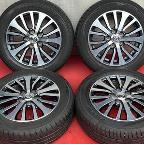 70%溝有。ENKEI製。NISSAN C26 セレナ ハイウェイスター 純正 16インチ×6J＋45 PCD114.3/5 TOYO 195/60R16ラジアルタイヤ付き4本セット。の画像1