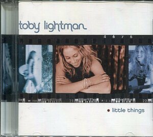 CD盤　Toby Lightman：トビーライトマン　LITTLE THINGS：リトル・シングス