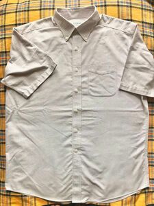 L.L.Bean TRADITONAL FIT ボタンダウン　半袖ストライプシャツ