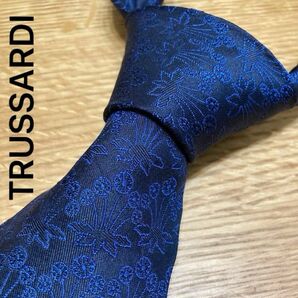 【美品】トラサルディ　 TRUSSARDI ブランドネクタイ