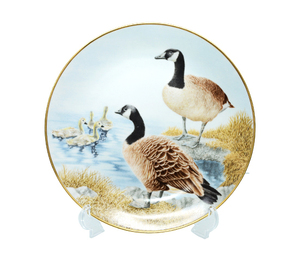 ●セール ダンバリーミント カナダガチョウ/Canada Goos bird plate Danbury mint 12WATERBIRD