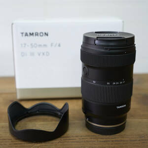 TAMRON タムロン 17-50mm F4 Di III VXD Model A068 Sony