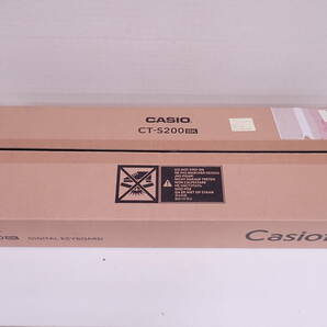 未使用品 CASIO カシオ 電子ピアノ 電子キーボード CT-S200 カシオトーン Casiotone 箱付き A04031Tの画像1