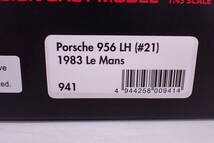 1円~ 未開封 hpi-racing 1/43スケール ミニカー ポルシェ ルマン 941 Porsche 956 LH #21 1983 Le Mans A04040T_画像3