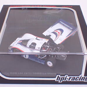 1円~ 美品 hpi-racing 1/43スケール ミニカー ポルシェ ルマン 938 Porsche 956 LH #1 1982 Le Mans Winner A04042Tの画像1