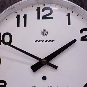 愛知時計 壁掛け時計 AICHRON Transistor Clock トランジスタクロック 昭和レトロ A04045Tの画像2