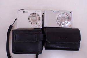 デジカメ 2点セット パナソニック DMC-FX55 富士フィルム FinePix V10 コンパクトデジタルカメラ G04013T