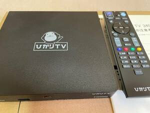 【美品中古】ひかりTV　トリプルチューナー（4K対応）モデル　STー3400　NTT東日本