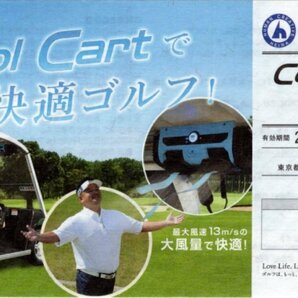 ◎ 平和(HEIWA) PGM ゴルフ 株主優待 Cool Cart 無料券 1-5枚 2024/6/30期限 クールカートの画像1