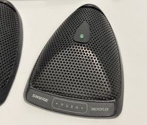 SHURE シュアー MX393/C バウンダリーマイク ペア 2台セット コンデンサーマイク_画像3