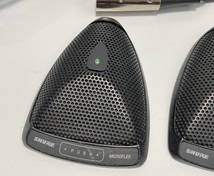 SHURE シュアー MX393/C バウンダリーマイク ペア 2台セット コンデンサーマイク_画像2