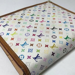 LOUIS VUITTON ルイ ヴィトン アジェンダ PM マルチカラー 手帳 カバー レザー レディースの画像5