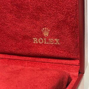 ROLEX ロレックス 14.00.02 空箱 コマあり デイトジャスト レディース レッド 時計用 収納ケースの画像7