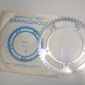 未使用品 Campagnolo nuovo recordカンパ カンパニョーロ・ヌーボレコードのチェーンリング 53Tの画像5