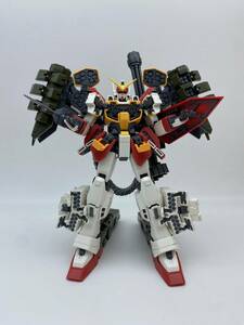 ＭＧ 1/100 ガンダムヘビーアームズ ＥＷ（イーゲル装備）　完成品・ジャンク　墨入れ