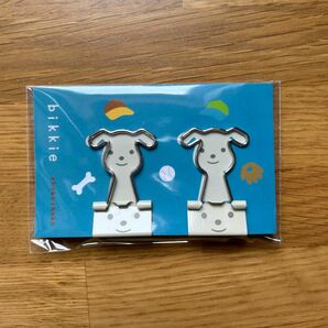 月刊 ちょこちょこ クリップ ダブルクリップ 犬 ビーキー bikkie 千趣会 マンスリークラブ 文具 ステーショナリー 