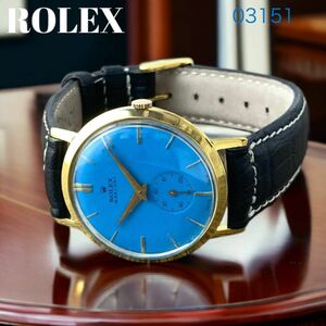 ロレックス マルコーニ/ROLEX MARCONI 36ｍｍ スモセコ アンティーク ビンテージ ウォッチ メンズ腕時計 手巻き