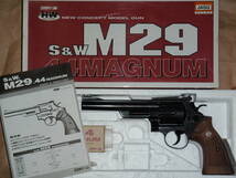 コクサイ S&W M29 6インチ HW 木グリ換装（.44MAGNUMダミーカート６発付）_画像1