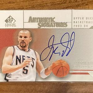 NBA 2003-04 UPPER DECK Authentic Signatures Jason Kiddの画像1