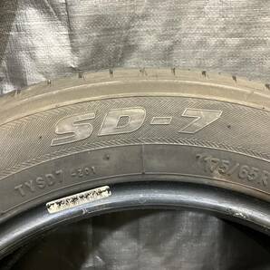 バリ溝 トーヨー 175/65R15 SD7 2本セット 中古タイヤ 2021年製 175/65-15の画像7