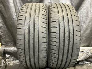 バリ溝 ブリヂストン 225/45R18 TURANZA T005 MO承認 2本セット 中古タイヤ 2022年製 225/45-18