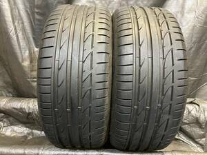 バリ溝 ブリヂストン 245/40R18 POTENZA S001 MOE RFT 2本セット 中古タイヤ 245/40-18