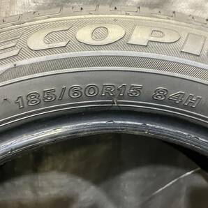 売り切り ブリヂストン 185/60R15 ECOPIA EP150 4本セット 中古タイヤ 185/60-15 アクア フィルダー シエンタ ヴィッツ などの画像8