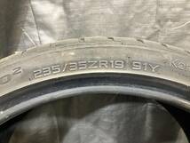 ハンコック 235/35R19 K120 2本セット 中古タイヤ 2020年製 235/35-19 _画像6