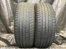 ブリヂストン 225/55R18 TURANZA T001 2本セット 中古タイヤ 225/55-18 ZE-V エルグランド デリカD5 アウトランダー_画像1