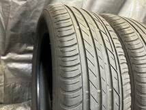 ブリヂストン 225/55R18 TURANZA T001 2本セット 中古タイヤ 225/55-18 ZE-V エルグランド デリカD5 アウトランダー_画像2