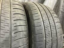 バリ溝 ダンロップ 245/45R19 ENASAVE RV505 2本セット 2021年製 中古タイヤ 245/45-19 LS エルグランド Sクラス など_画像3