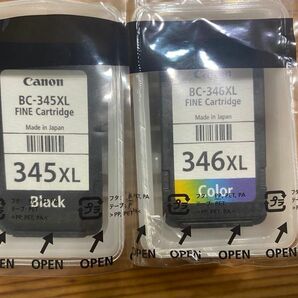 使用済み　Canon インクカートリッジ　BC345、346XL