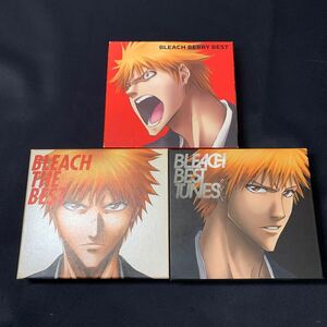 * Osaka / store receipt possible *BLEACH THE BEST 3 point set CD DVD bleach anime TUNES BERRY BEST operation verification ending *