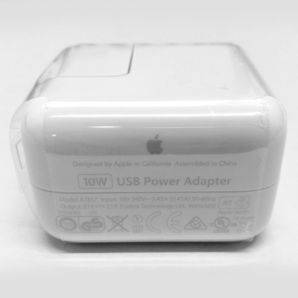 新品 Apple 純正 10W USB ACアダプタ ケーブル A1357 充電器 iPhone iPad iPod 使用可能の画像1