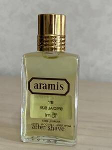 アラミス　aramis after shave 15ml 未使用に近いお品物　アフターシェーブローション ARAMIS ミニ　ボトル　定形外発送は140円　ゆうパケ