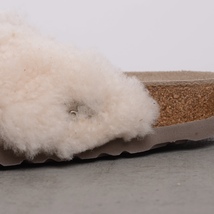 【美品】ビルケンシュトック パピリオ デイトナ ファー36 ナロー クロスサンダル BIRKENSTOCK Papillio Daytona Fur_画像5