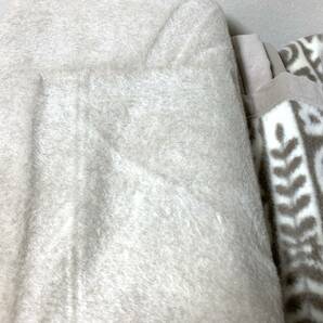 西川の高級純毛毛布 カシミヤ入り 140x200cm ウール90％カシミヤ10％ 日本製 泰道リビング 未使用の画像5