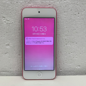 【C-22501】【1円～】iPod touch 32G WIFI対応 ピンク NKHQ2LL/A Apple 音楽 おんがく MUSIC アイポッドタッチ 第6世代の画像1