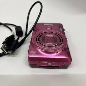 【C-24602】 動作確認済 シャッター確認済 Nikon ニコン COOLPIX S6900 グロッシーピンク デジカメ デジタルカメラ AC0167 中古 の画像10